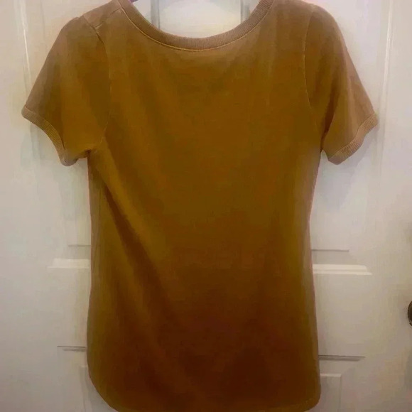 Lularoe- top golden color sz sm - Picture 3 of 3